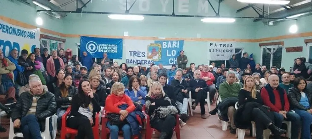 El peronismo de Bariloche en contra de la alianza “Nos une Río Negro”