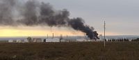 Aseguran que está "totalmente apagado" el incendio en la refinería