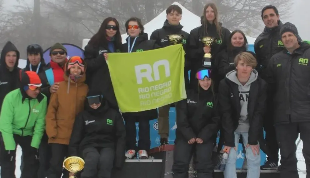 Río Negro se consagró subcampeón en los Juegos Nacionales Evita de Invierno