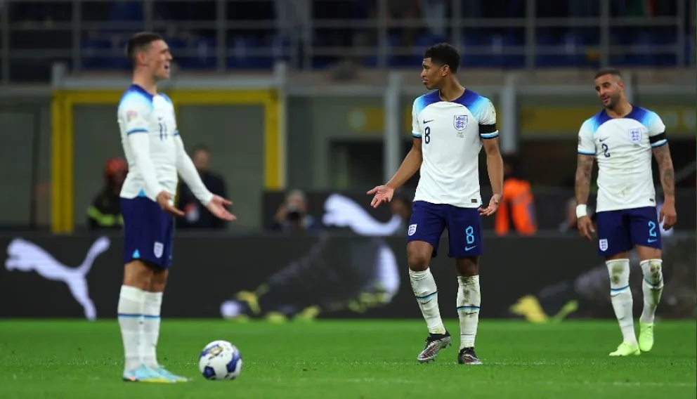 Duro golpe para Inglaterra: cayó con Italia y descendió en la Nation League