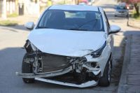Fuerte choque en calle Elordi: no paran los accidentes con conductores ebrios en Bariloche