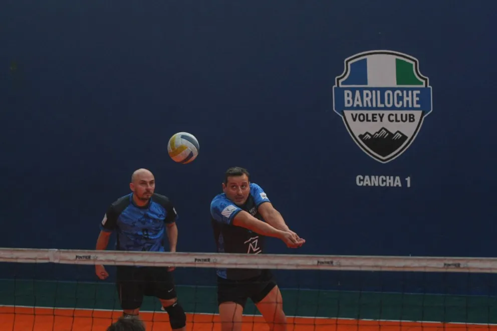 Domingo a puro vóley de la Liga de Bariloche