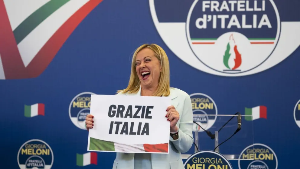 Italia se prepara para tener a su primera mujer al mando ¿Quien es Georgia Meloni?