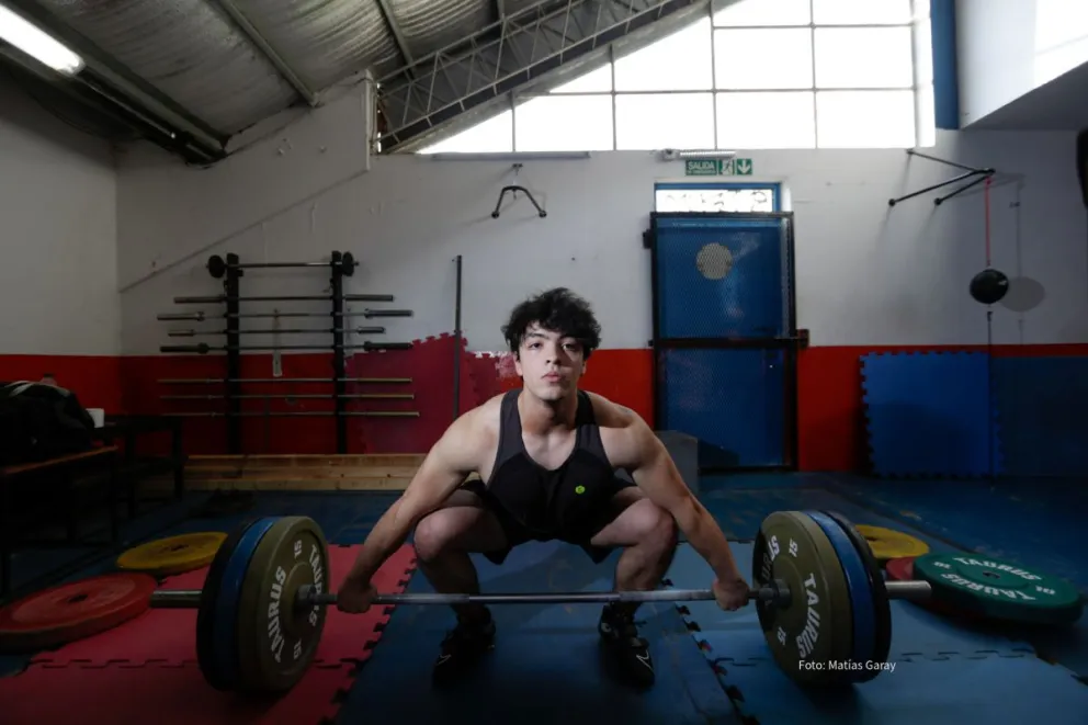 Dante Pizzuti se prepara para importantes competencias con el objetivo de los Juegos Olímpicos