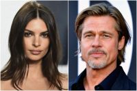 Crecen los rumores sobre un romance entre Brad Pitt y Emily Ratajkowski 