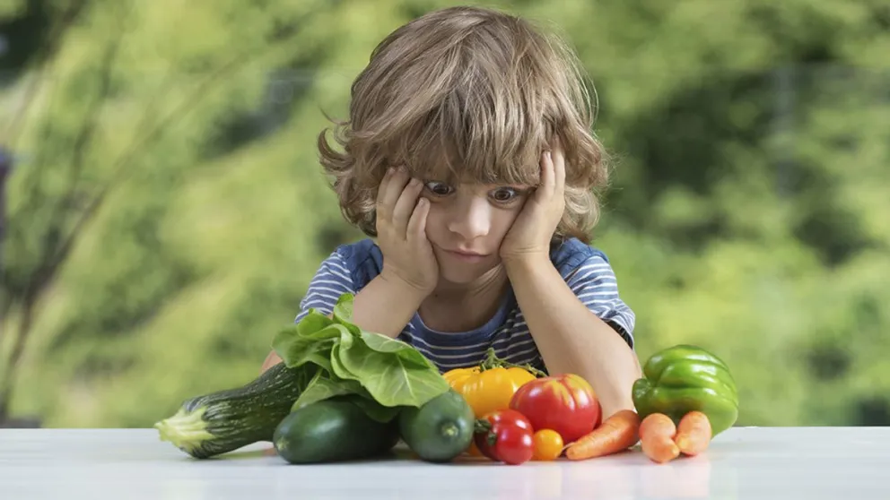 Más de la mitad de los niños no consume la cantidad necesaria de frutas y verduras