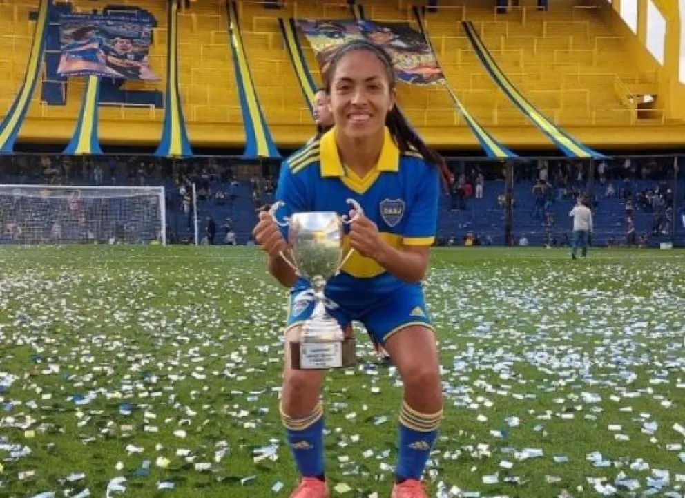Miriam Mayorga: "Si me decían a los diez años que iba a jugar en Boca no me lo hubiera imaginado"