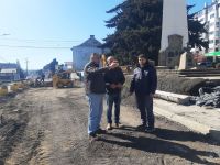 Subadministrador General de Vialidad Nacional recorrió las obras de Bustillo y Ruta 40 