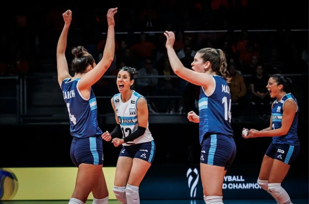¡Histórico! Las Panteras en segunda fase del Mundial de Vóley