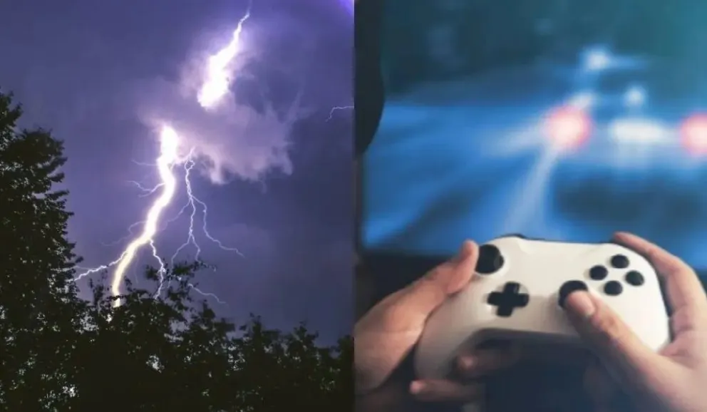 Jugaba videojuegos en el sillón de su casa y le cayó un rayo: “Atravesó la ventana”