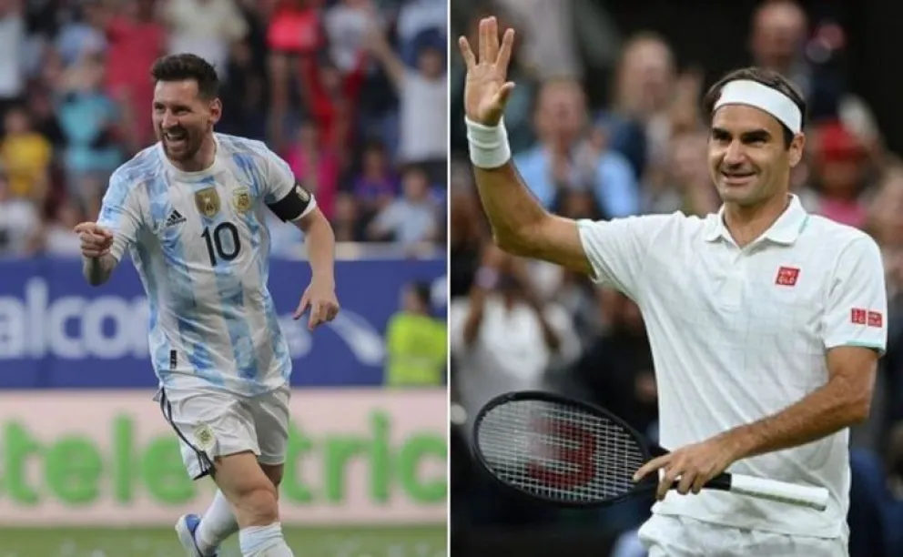 El conmovedor mensaje de Messi a Federer: “Único en la historia del tenis”