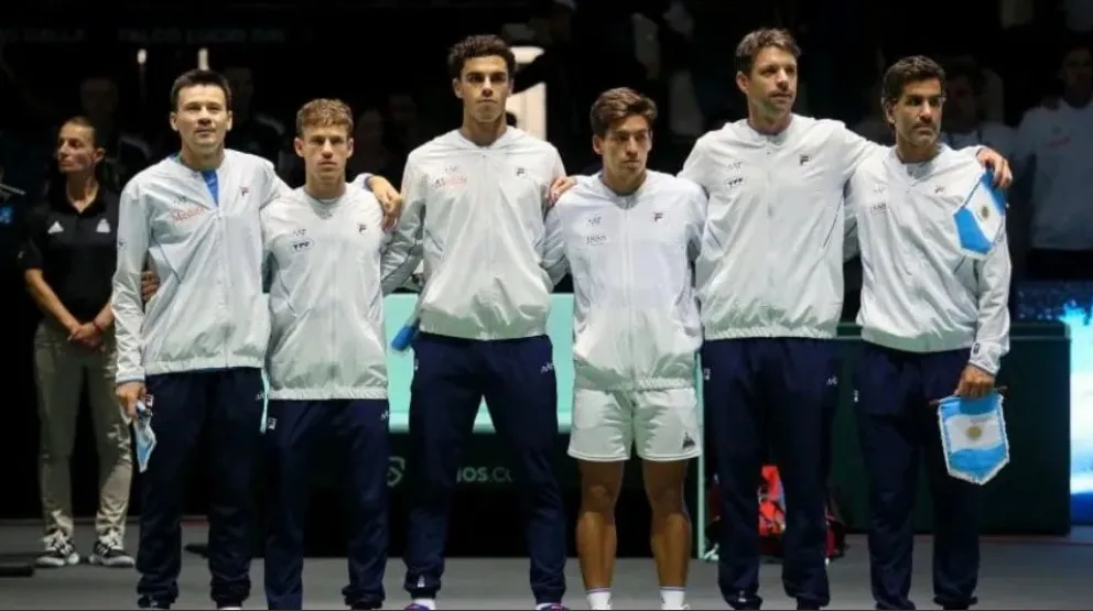 A jugarse todo ante Croacia: Argentina no pudo con Italia en la Davis