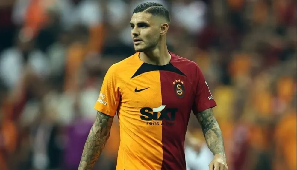 El debut de Icardi en Galatasaray fue un show: clave en el gol e hizo expulsar al arquero rival