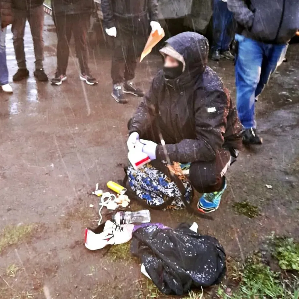 Policía del Chubut detuvo a un hombre y secuestró cocaína por un valor de 4 millones