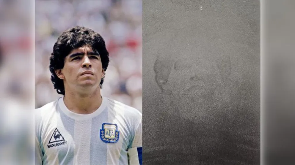 Nueva aparición de Maradona en un kiosco: “No estamos locos”