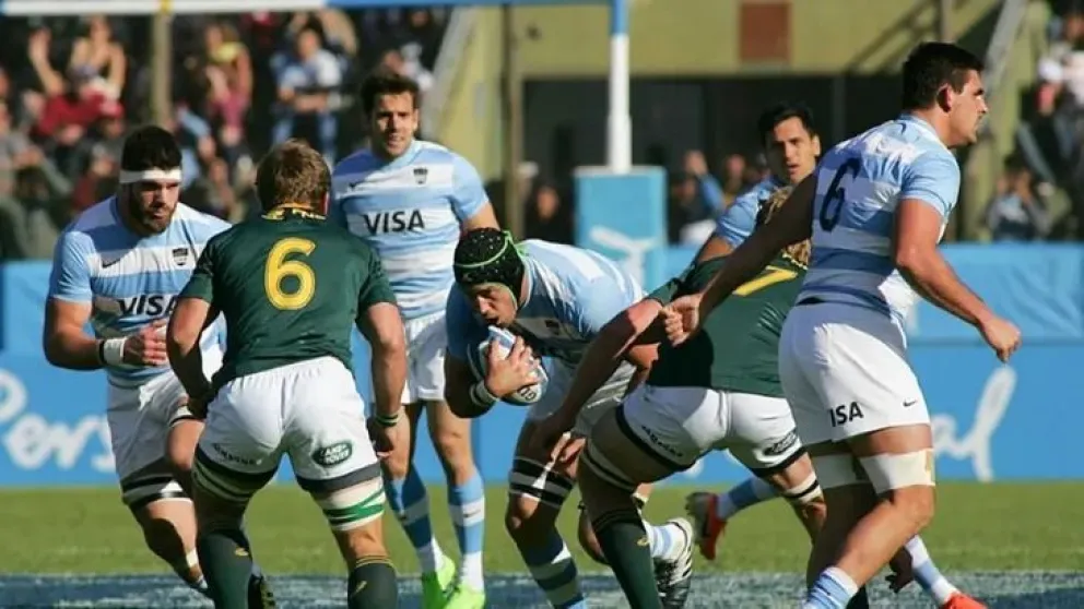 Los Pumas se enfrentan a Sudáfrica por el Rugby Championship: horario, TV y formaciones