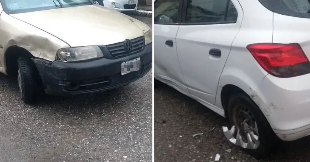 Ebrio al volante frenó contra un auto de alquiler estacionado: dio 1,78 en el test