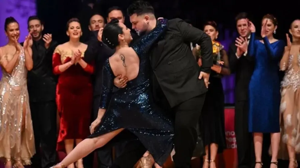 Mundial de Tango: una pareja rionegrina se consagró campeona
