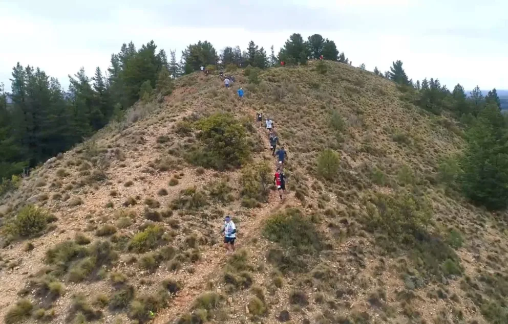 Excelente convocatoria en el Trail de Bomberos Dina Huapi