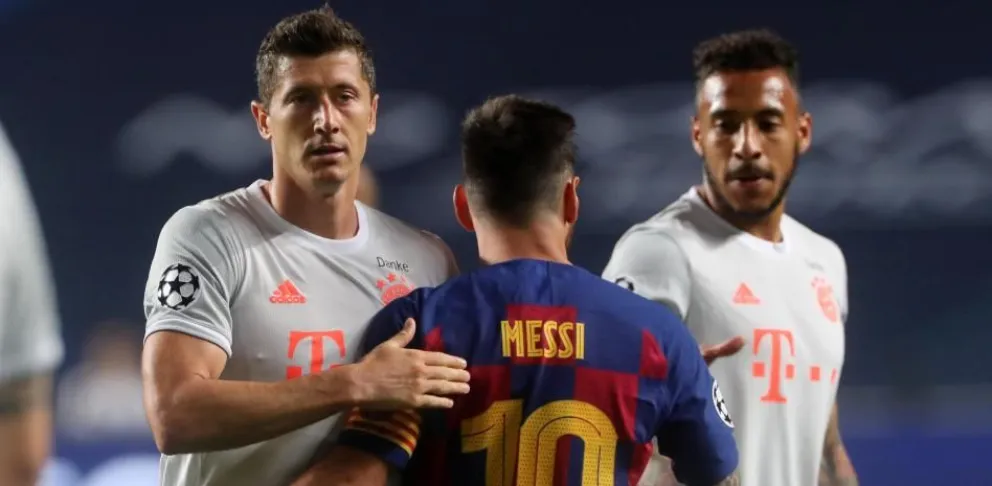¿Ninguneo para Messi? polémica respuesta de Lewandowski sobre el mejor jugador de la historia del Barcelona