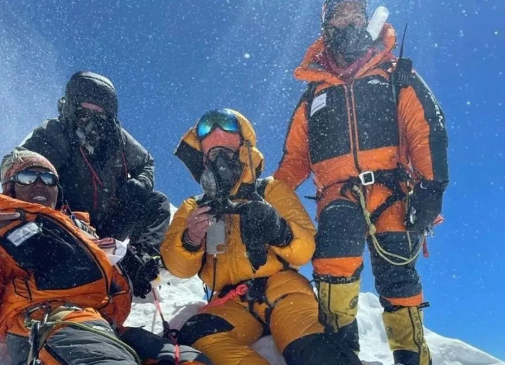 El relato de la mujer que hizo cumbre en un “ocho mil” del Himalaya 