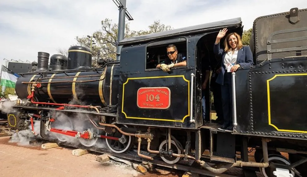 La Trochita fue distinguida en la Feria Internacional de Turismo