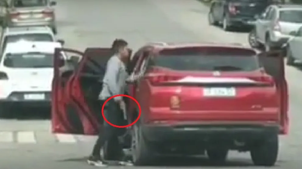 Video: ajuste de cuentas terminó con un herido de bala 