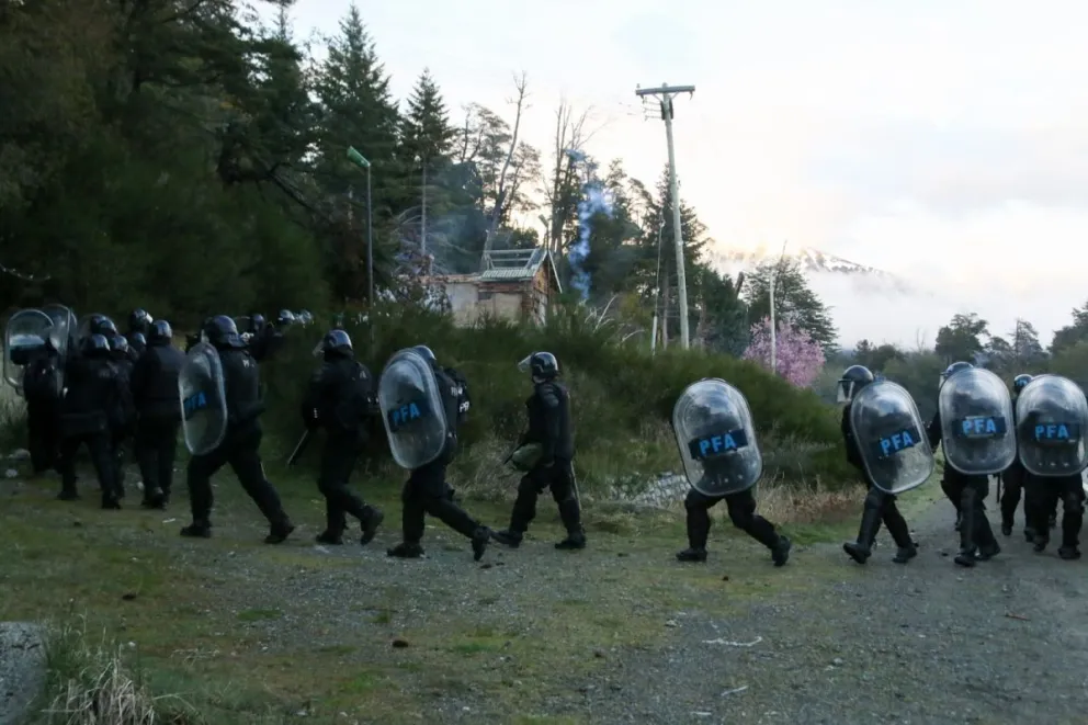 Las Fuerzas Federales ya ingresaron a la zona en conflicto