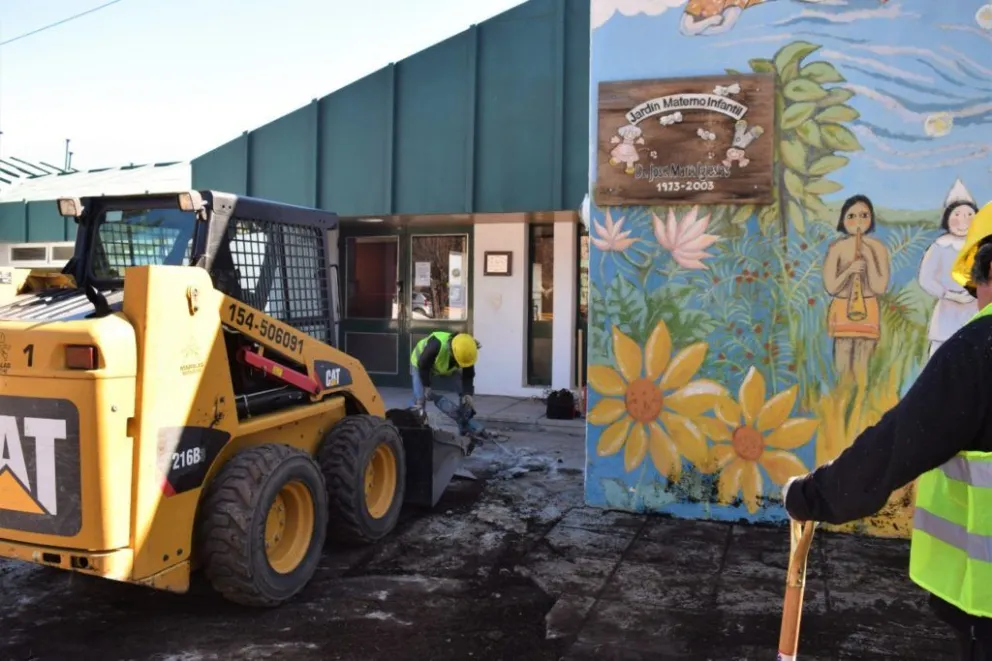 Retomaron las esperadas obras de remodelación de los Centros de Desarrollo Infantil