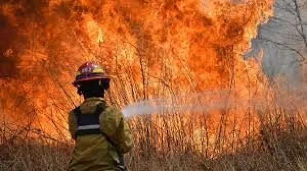 Incendios forestales sin fin: 5 provincias tienen focos de fuego activos