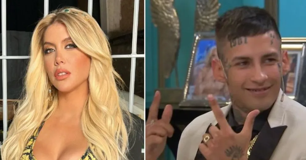 Wanda Nara habló de los rumores de embarazo con L-Gante y fue terminal