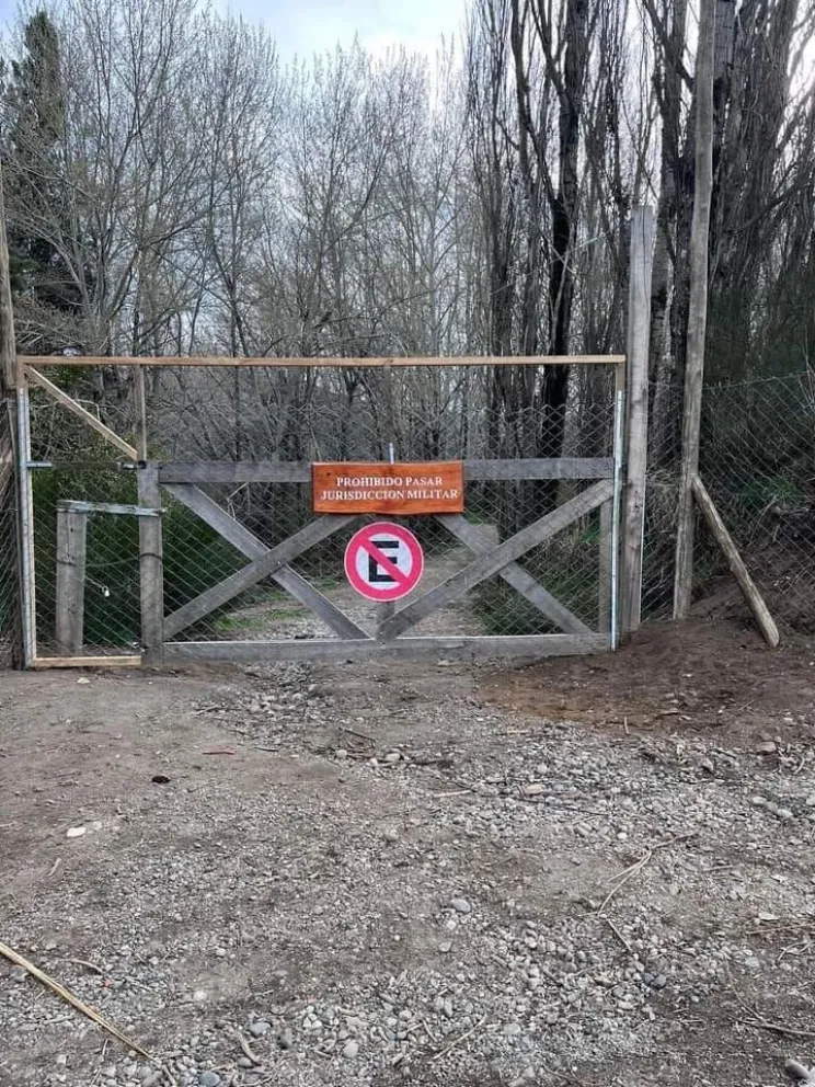 Denuncian que el Ejercito “cerró” un tramo del sendero Huella Andina