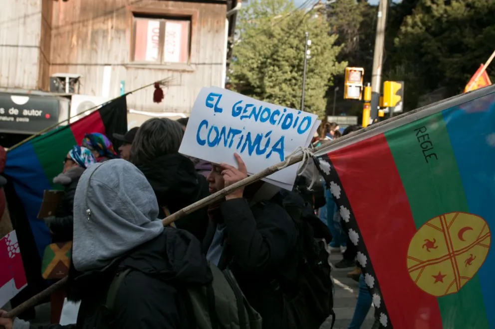 Grieta en el pueblo mapuche