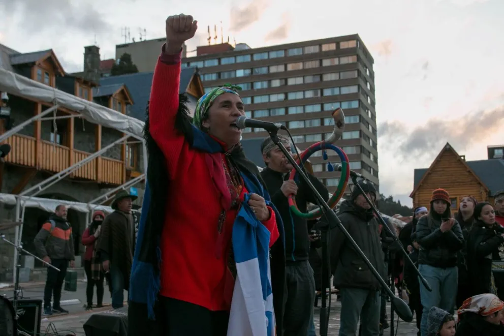 Entrevista con la docente y actriz mapuche que fue detenida en Villa Mascardi