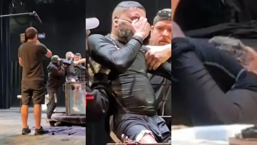Trágico: un truco de magia salió mal y una persona casi muere ahogada en medio de un show