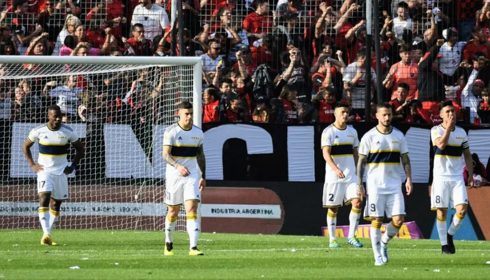 Suspenso en la definición: Boca cayó con Newell's y arde la Liga Profesional
