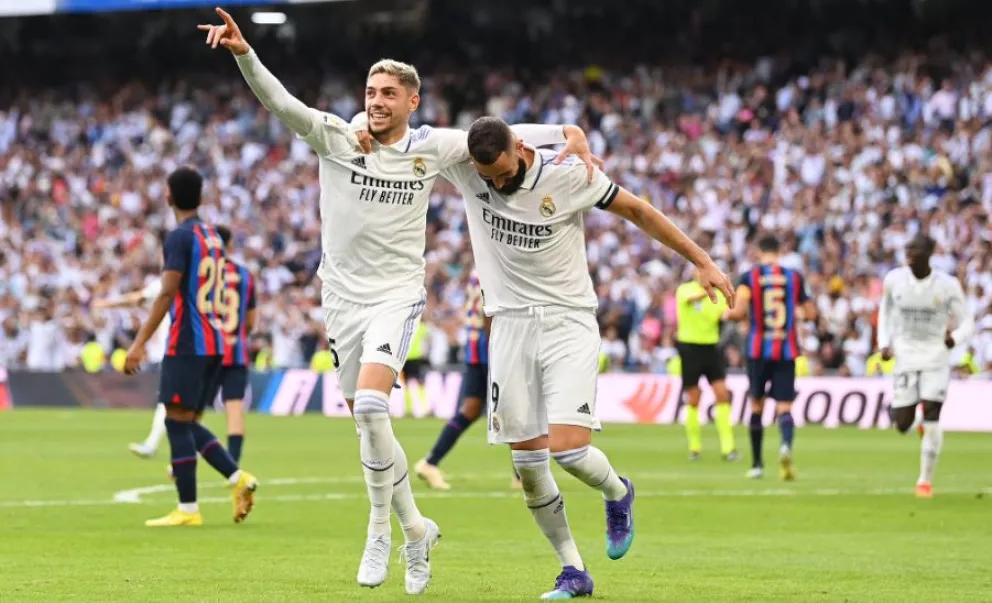 Dueño del clásico y de la punta: Real Madrid derrotó a Barcelona y es amo y señor de la liga española