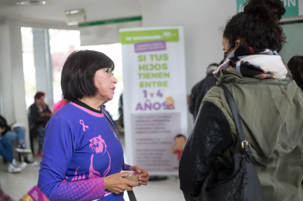 Asociación Civil Nahuel Rosa de Bote Dragón realizó una campaña de prevención en el Hospital Zonal