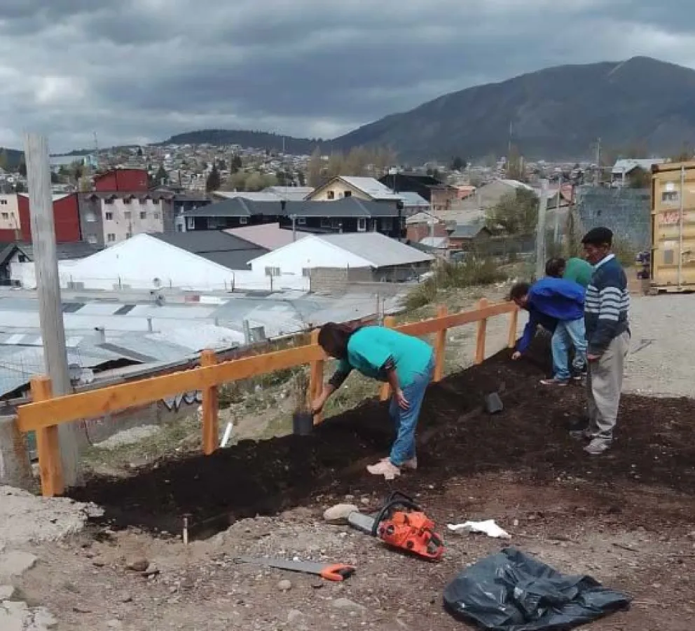 Comenzaron los trabajos de revalorización de la escalera de Santa Cruz y Onelli