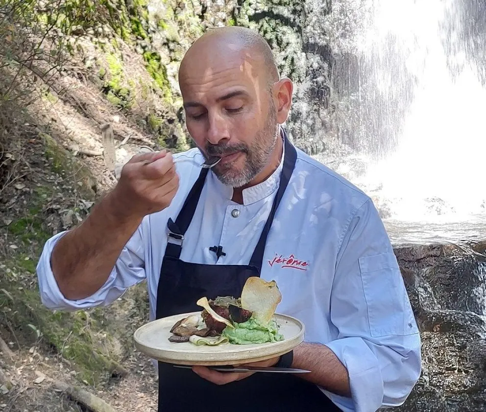 Reconocido chef pasó por Bariloche e integró sabores locales con sus técnicas culinarias