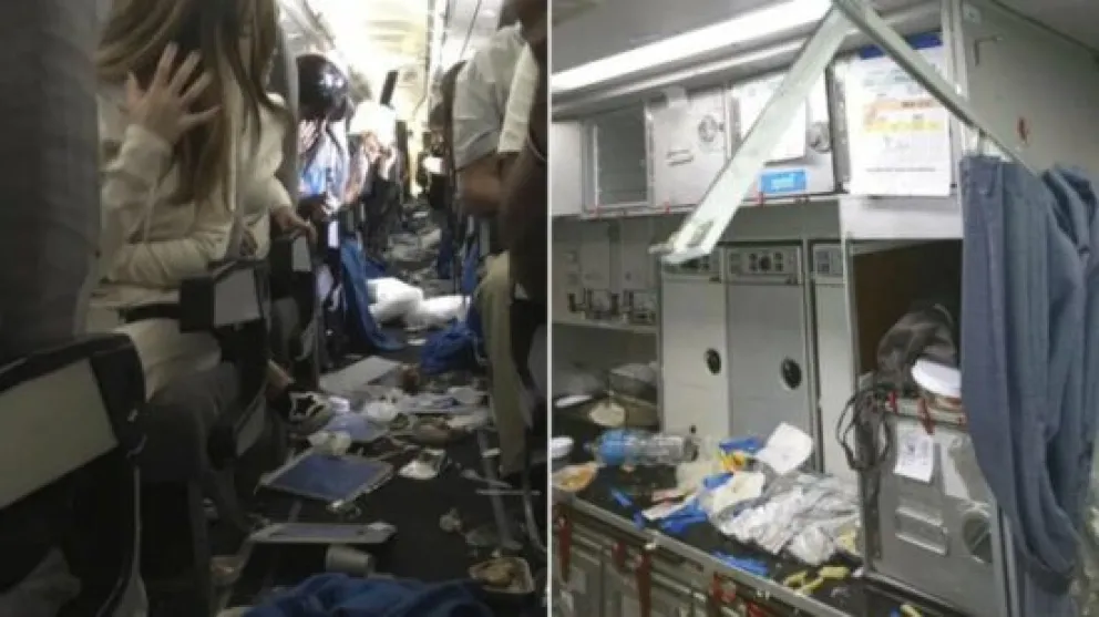 Terrible: un vuelo entre Buenos Aires- Madrid sufrió turbulencias y hubo más de una decena de heridos