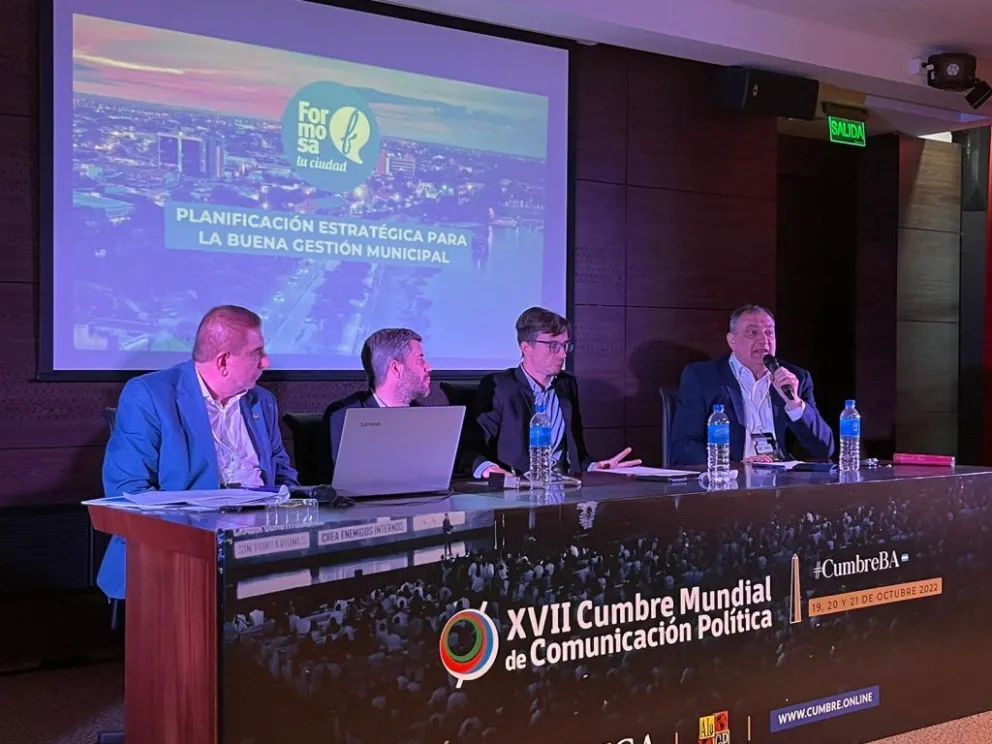 Gennuso destacó el éxito de la Ecotasa en la Cumbre Mundial de Comunicación Política