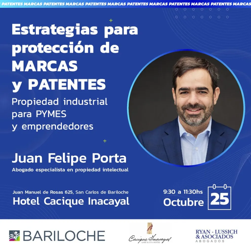 Este martes "Estrategias para protección de marcas y patentes"