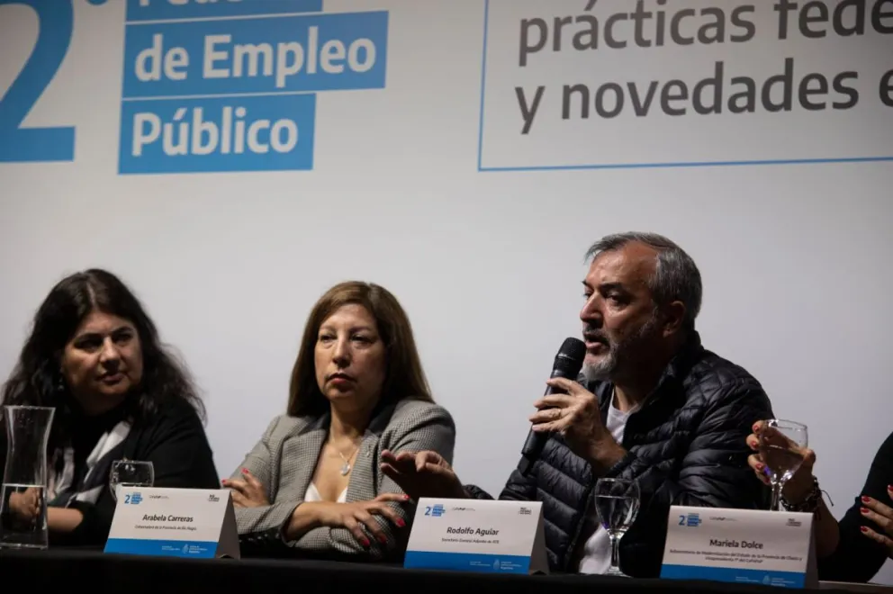 Con la participación de Aguiar, cerró el 2° Congreso Federal de Empleo Público