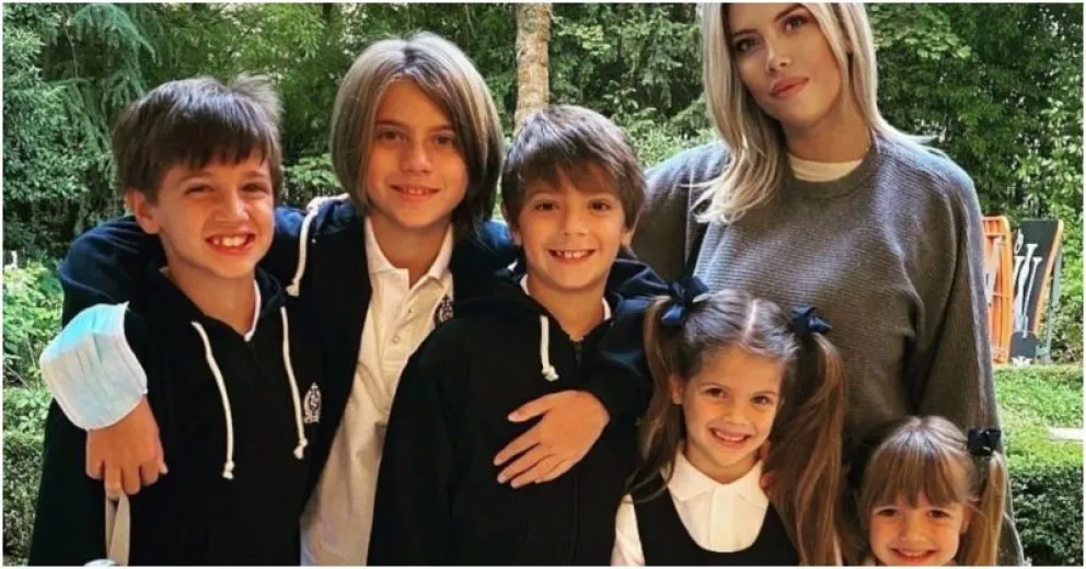 ¡Qué lío! Cuál es el idioma que mejor hablan los hijos de Wanda Nara