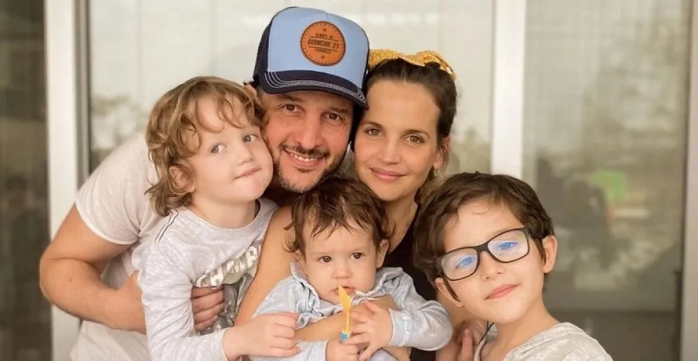 Así fue el cumple súper futbolero de Beltrán, en hijo de Sabrina Garciarena y Germán Paoloski: las fotos