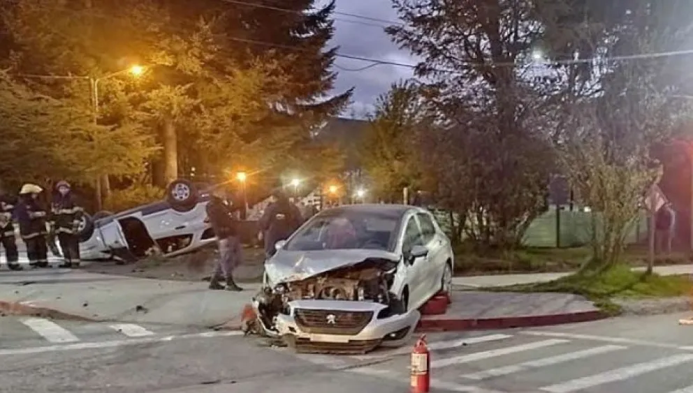 Conductor alcoholizado chocó a una familia y se fugó del lugar