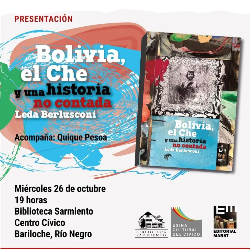 Leda Berlusconi presenta "Bolivia, el Che y una historia no contada"