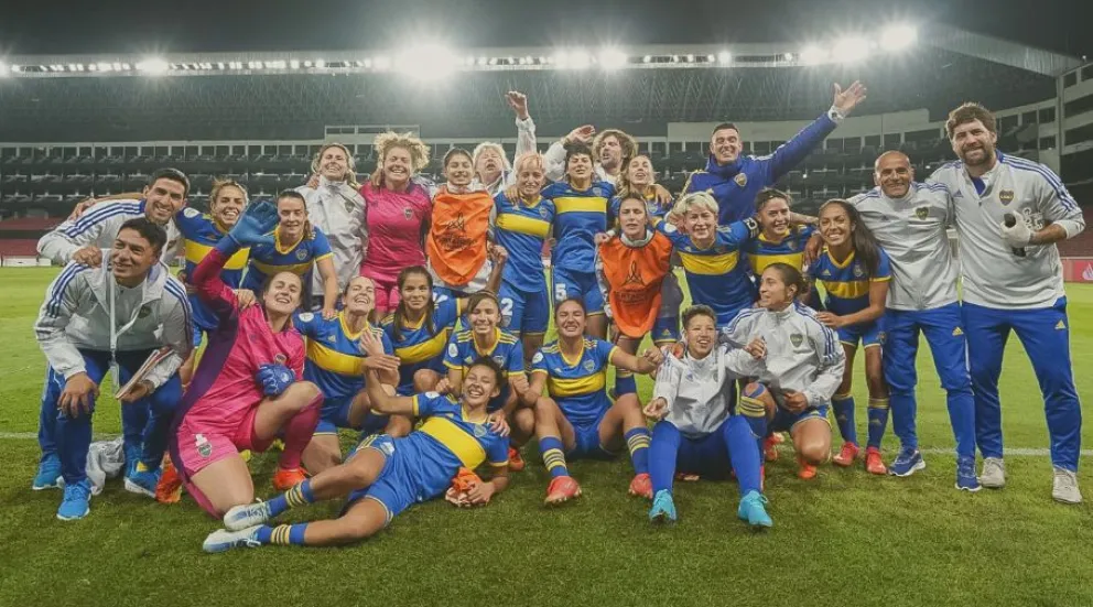 Gladiadoras históricas: Boca se clasificó a la final de la Copa Libertadores Femenina