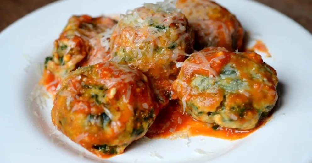 Hoy pastas caseras: malfatti de ricota y espinaca ¡sin harina!